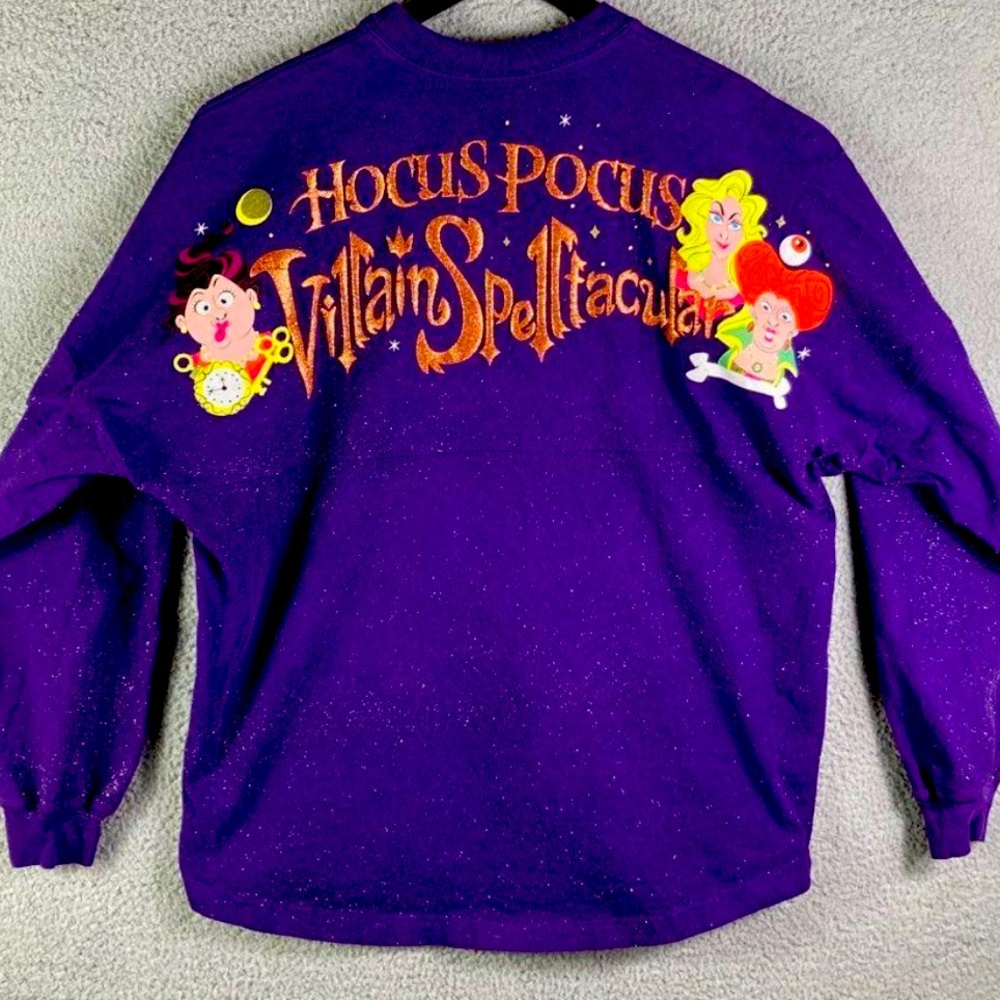 💜🎃Hocus Pocus Spirit Jersey Disney Villain Spelltacular Size Xtra Large 💜🎃